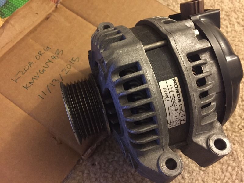K Series Alternator Honda / Acura K20a K24a Engine Forum